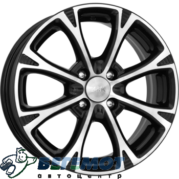 4x100 6.0x15 et45 d54.1 Блюз (КС606) алмаз черный КиК