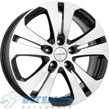 5x114x17 КиК Sportage алмаз чёрный в Омске
