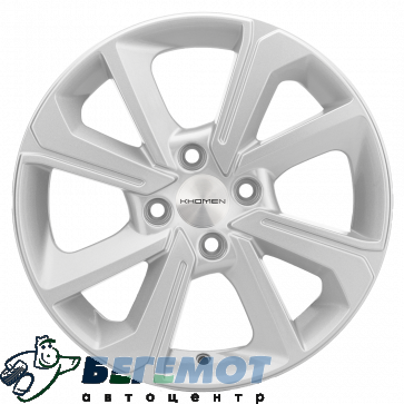 4x100 6.0x15 et46 d54.1 Rio II (KHW1501) f-silver KHOMEN в Омске