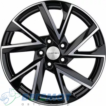 5x114x17 KHOMEN KHW1714 (Changan CS55) black-fp в Омске