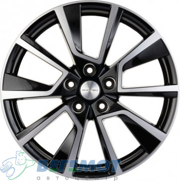 5x114x18 KHOMEN ZV Outlander (KHW1802) black в Омске