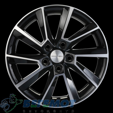 4x100x17 KHOMEN Lada Vesta Cross (KHW1707) black-fp в Омске