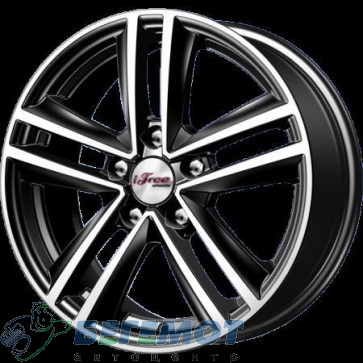5x114x16 iFree Катар (КС885-08) блэк джек d66.1 в Омске
