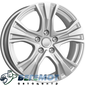 5x112 7.0x17  ZV Audi A4 (КС673) сильвер КиК в Омске